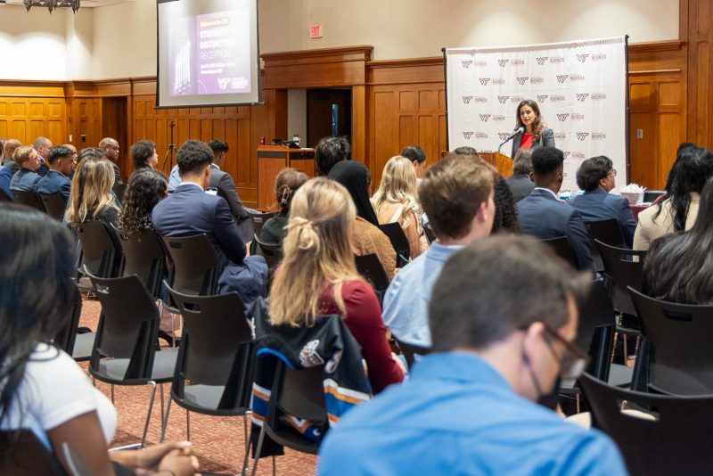 Pamplin College of Business honors its 2024 Students of Distinction
